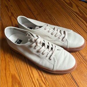 Frye Women's Gia Sneakers - leather, ivory, size 10